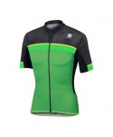 MAILLOT MANGA CORTA SPORTFUL PISTA VERDE/NEGRO