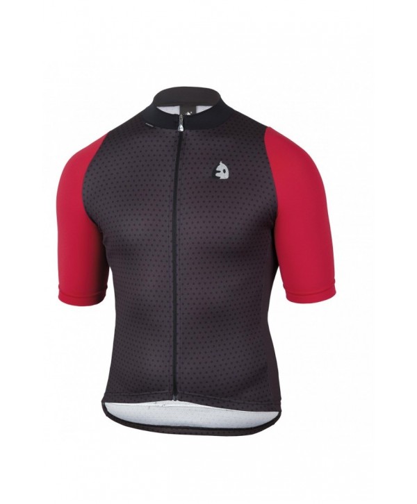 MAILLOT MANGA CORTA ETXEONDO NEO NEGRO/ROJO