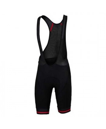 CULOTTE CORTO SPORTFUL CLASSIC R. BIBSHORT NEGRO/ROJO