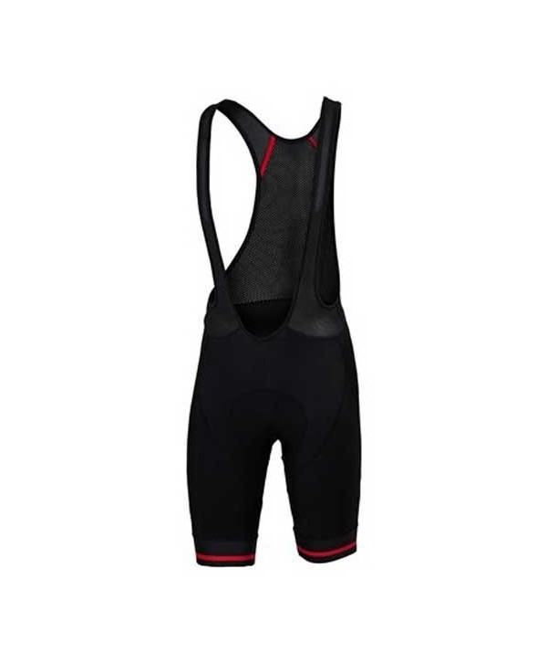 CULOTTE CORTO SPORTFUL CLASSIC R. BIBSHORT NEGRO/ROJO