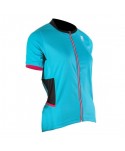 MAILLOT MANGA CORTA SPORTFUL LUNA MUJER TURQUESA/ROSA