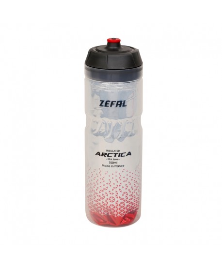 BIDON ISOTHERMO ZEFAL ARCTICA 750ML ROJO