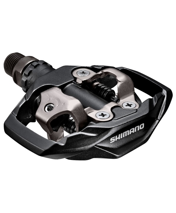 PEDALES SHIMANO M530 SPD NEGROS