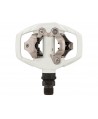PEDALES SHIMANO M530 SPD BLANCOS